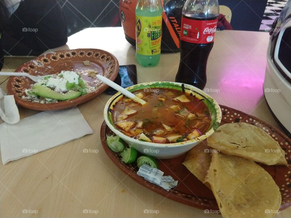 Excelente Comida Típica De México, El Pozole !
