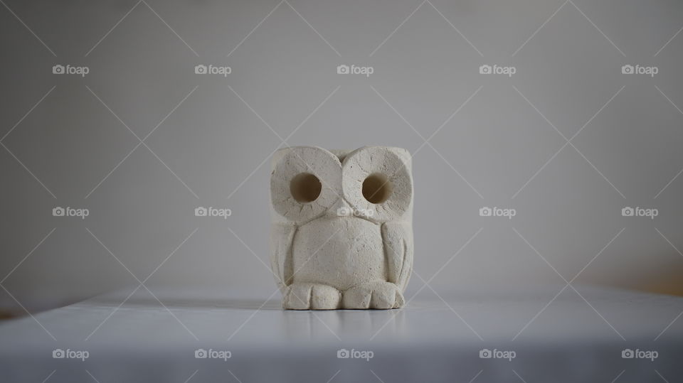 owl, sculture, art