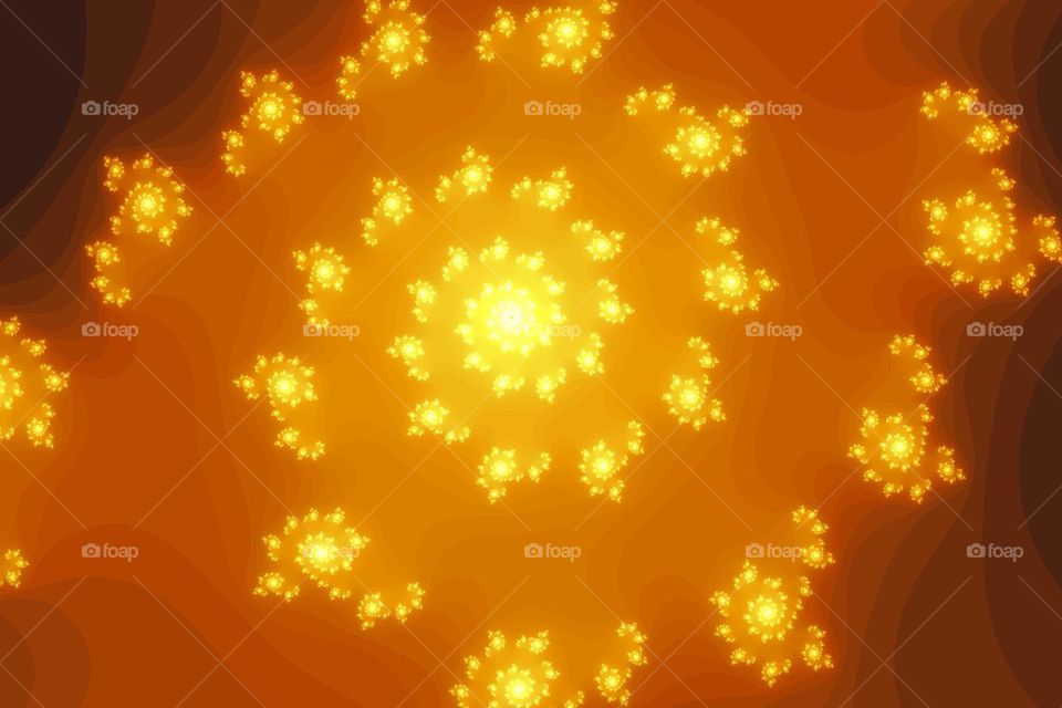 Orange Fractal 