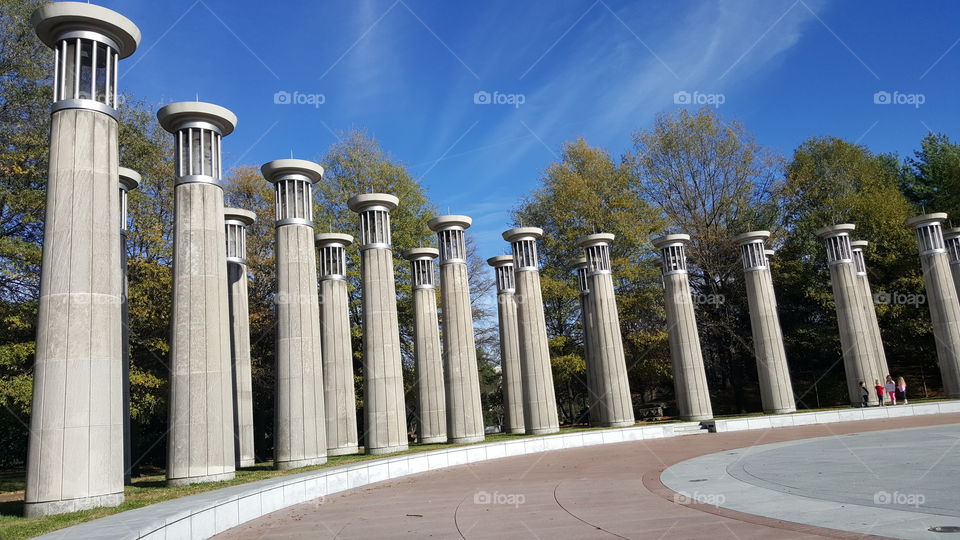 Bell Towers, Centennial Park, Nashville, Tennessee