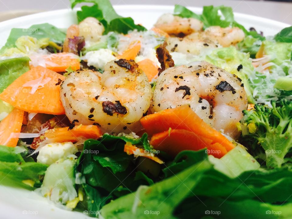 Shrimp & Avocado Salad