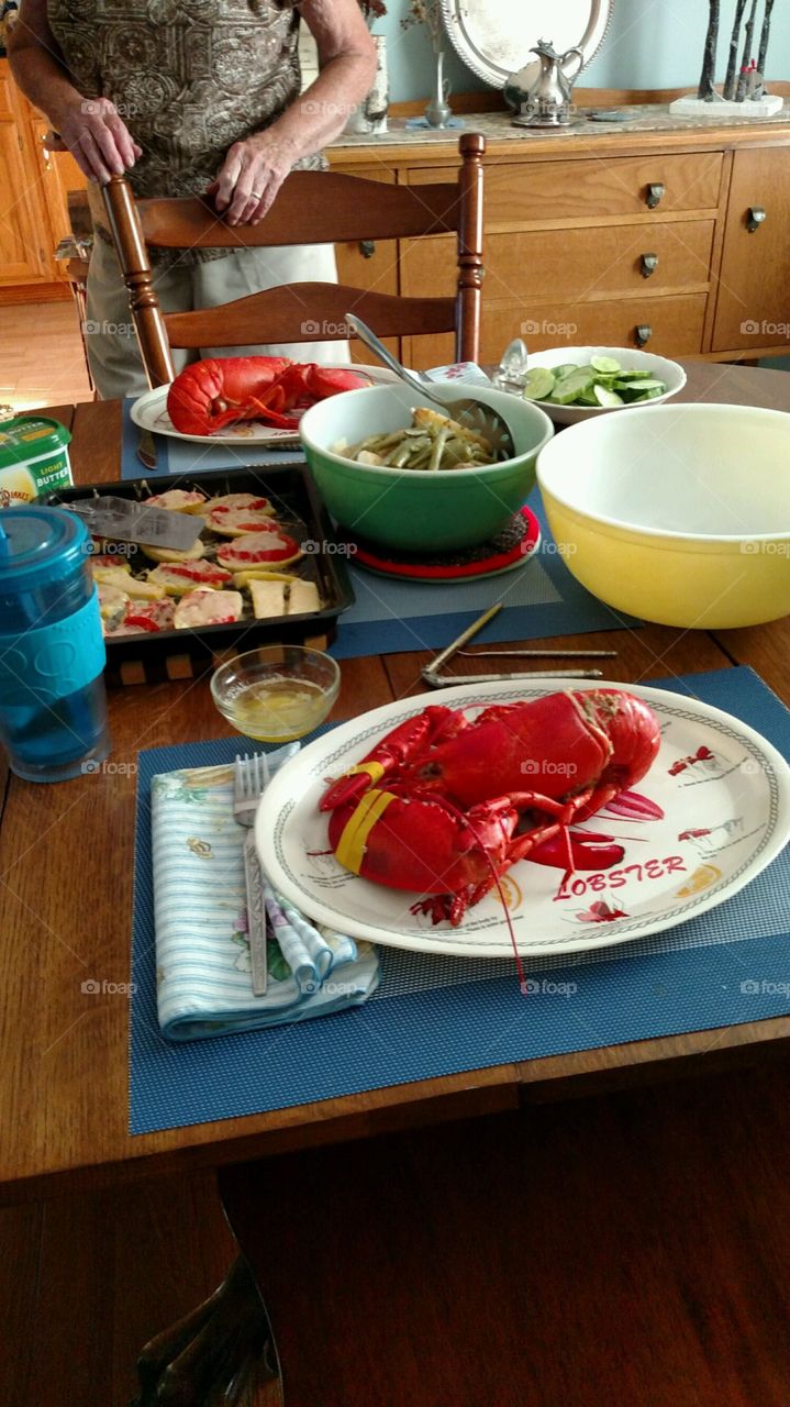 lobster dinner