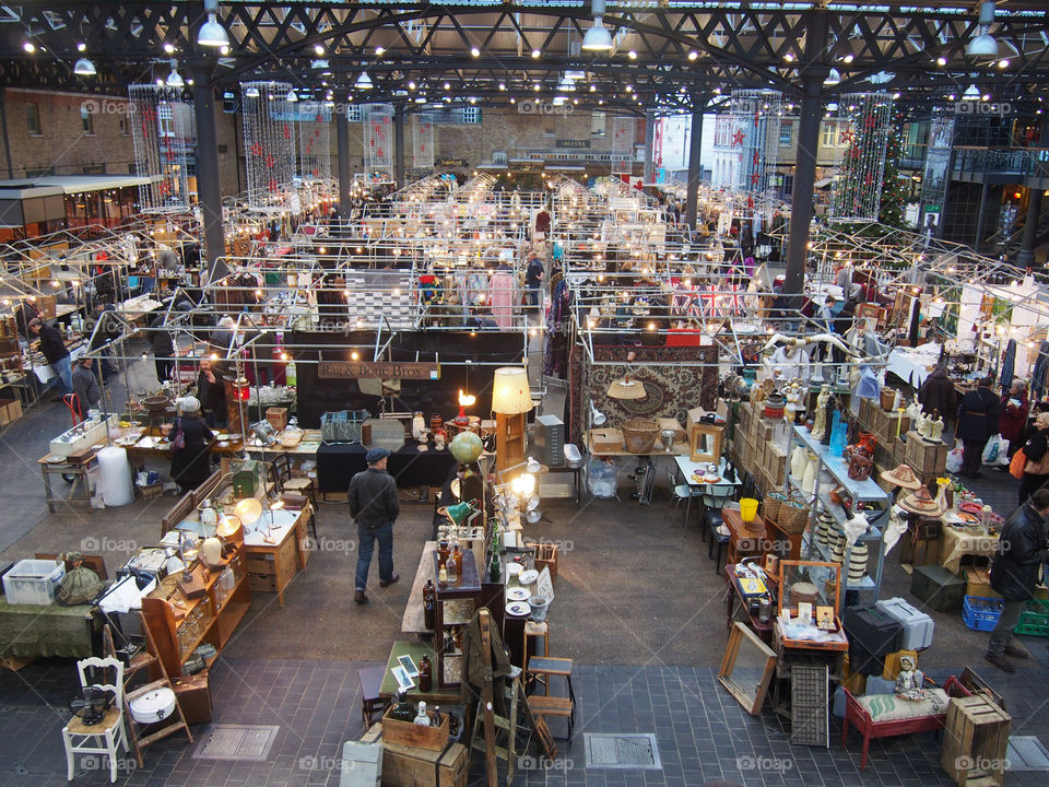 old spitalfields market in London