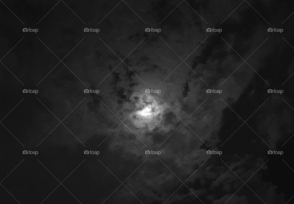 moon grayscale