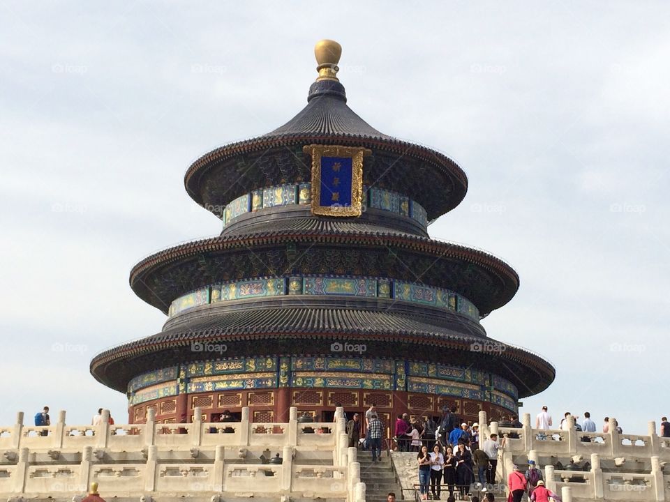 Impressive Temple of Heaven in Beijing 