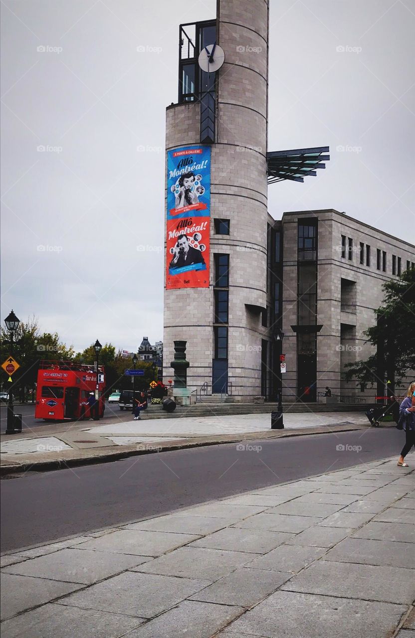 Walking the streets of Montreal, Canada