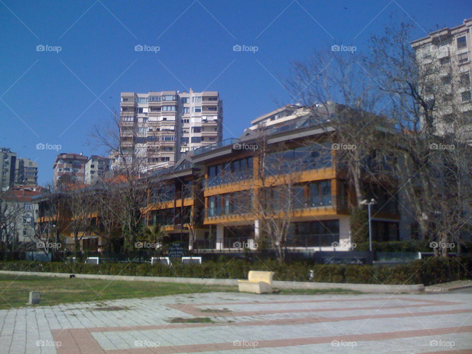 winter sunny building turkey by nelson.aponte