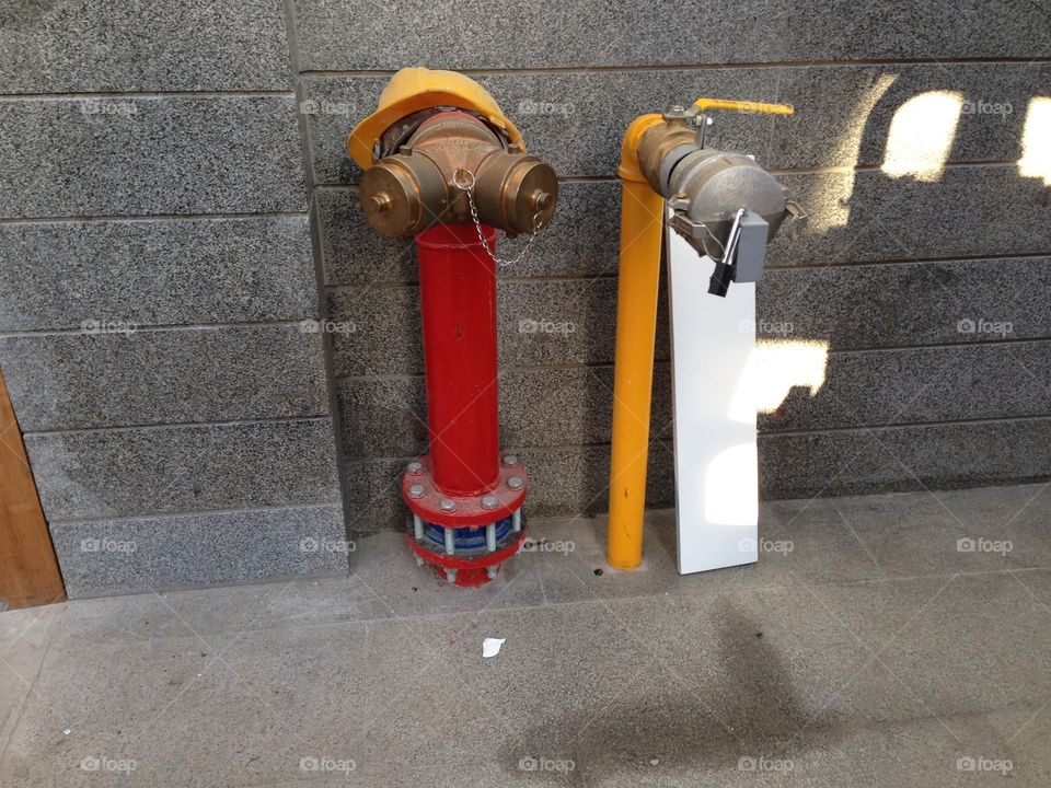 Fire department connection