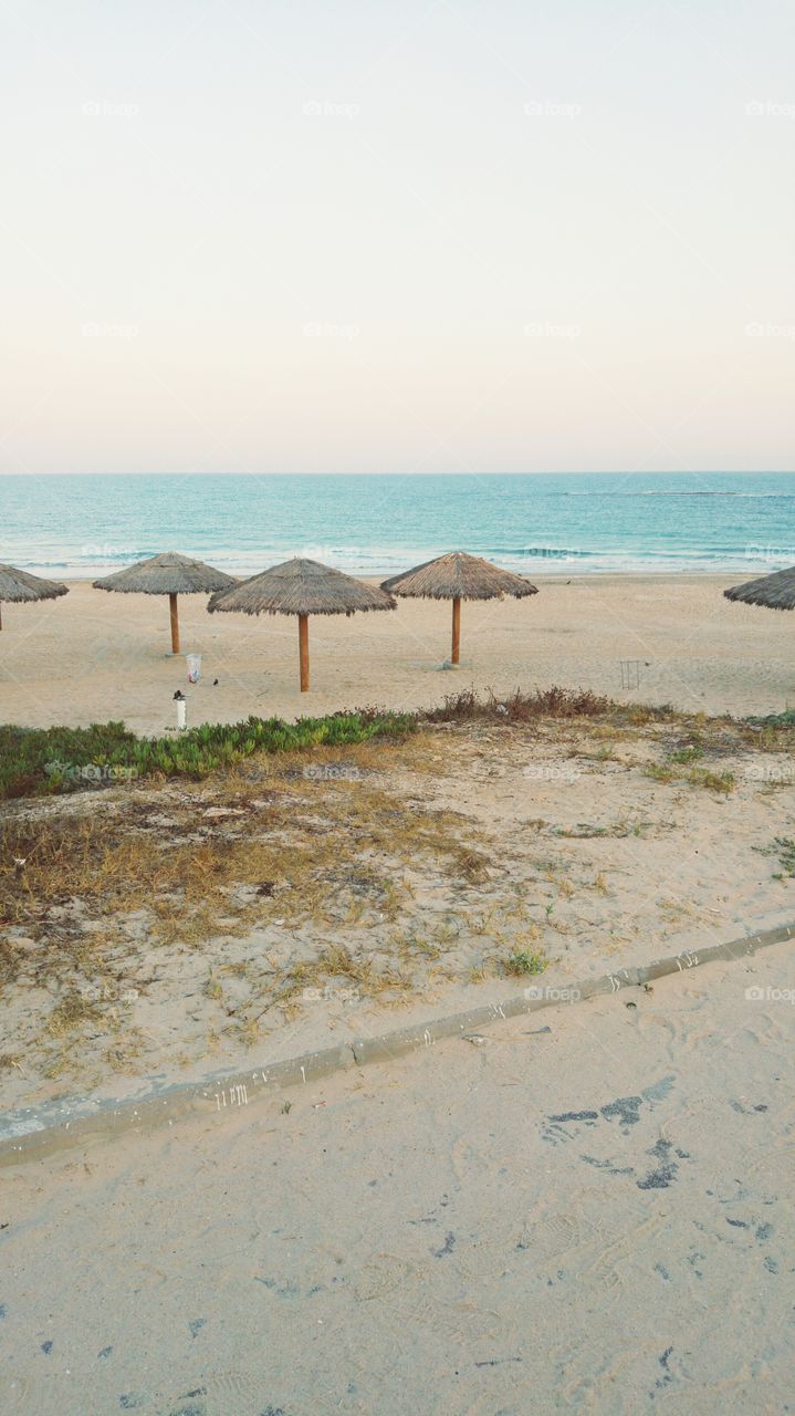 Beach life. Wake up early and enjoy your day