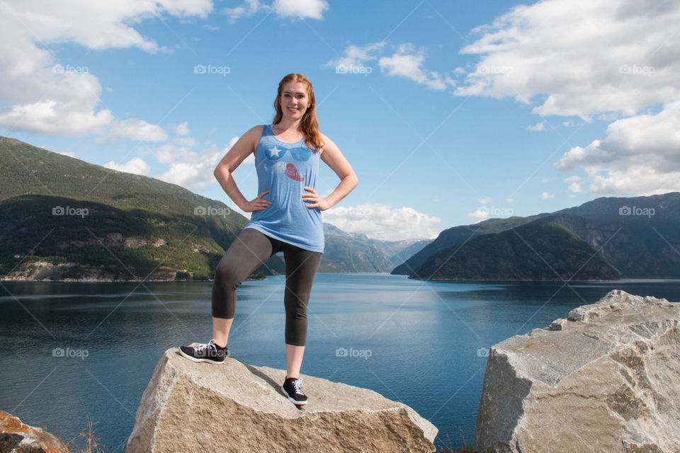 Hiking the Norwegian fjords 