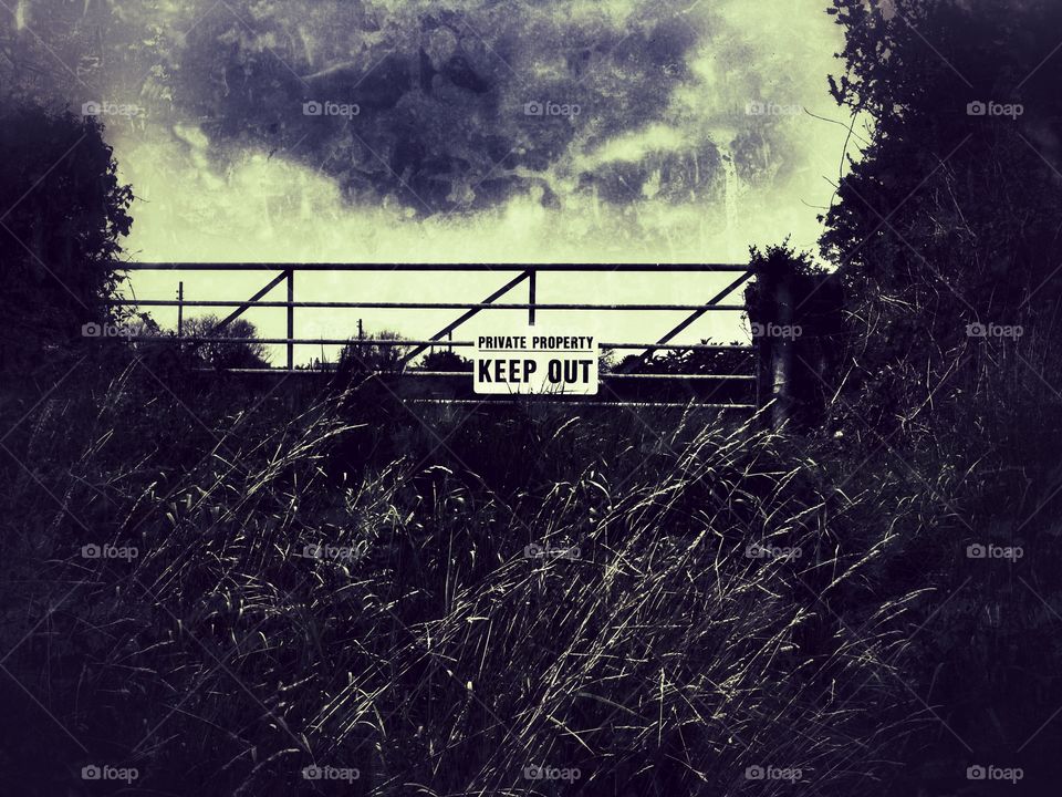 Keep out