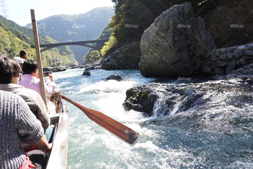 Hozugawa river run