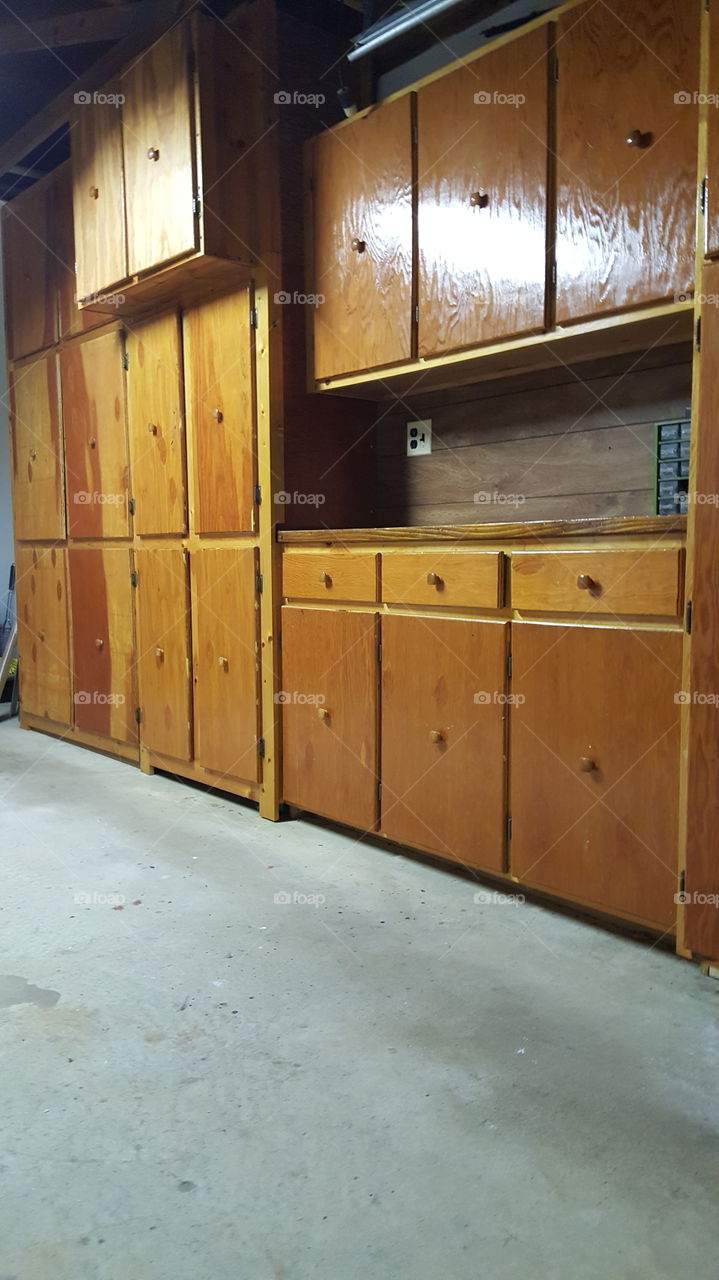 Cedar Workshop Cabinets