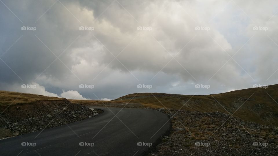 Scenic romanian road- Transfagarasan