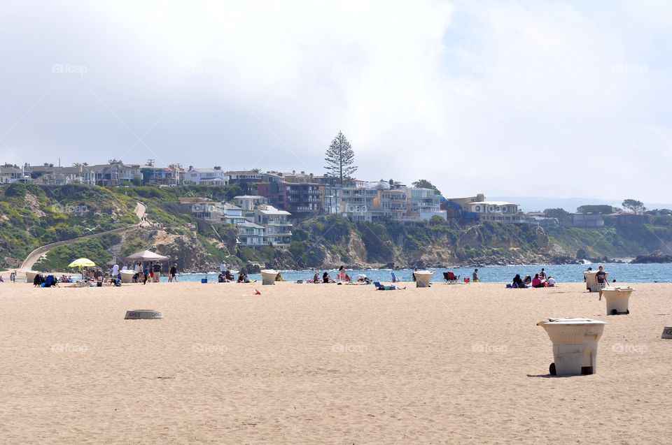 Corona del Mar beach