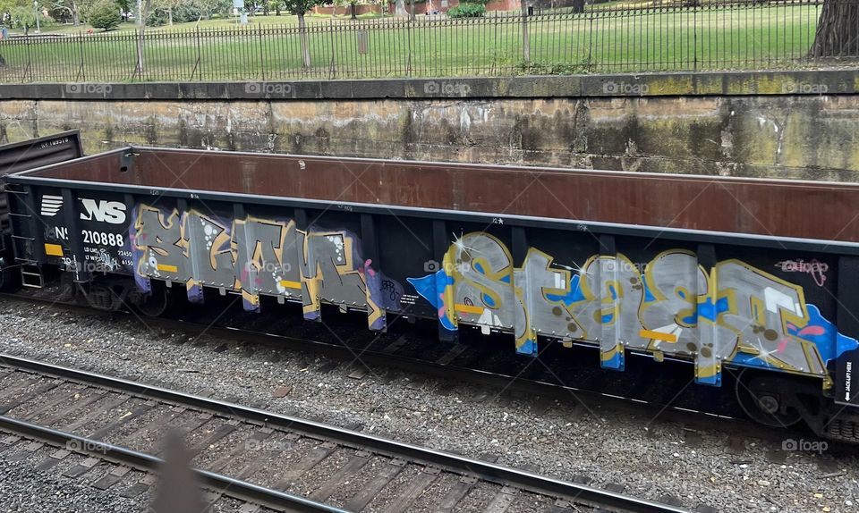 Train art