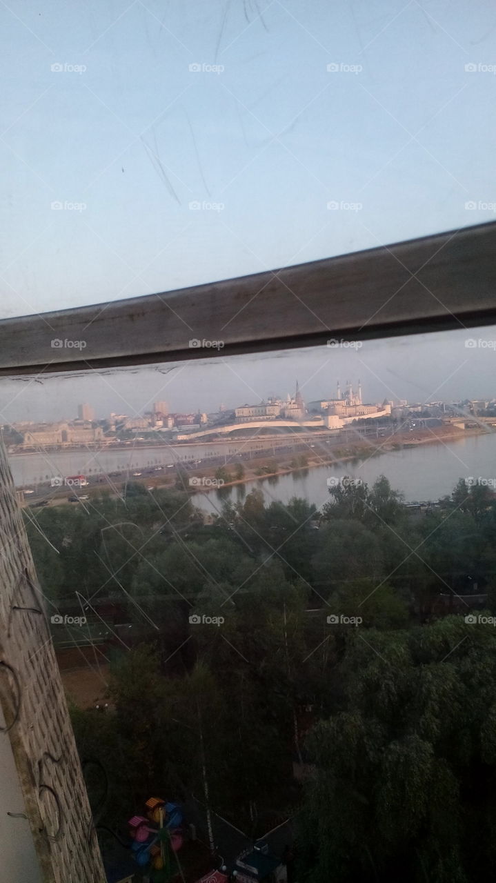 View of the Kazan from the top