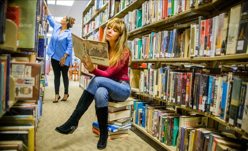 Library girls