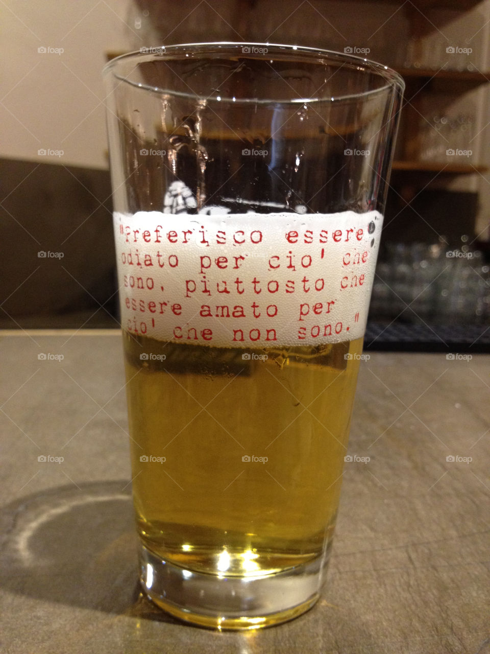 glass bar beer quote by fina3878