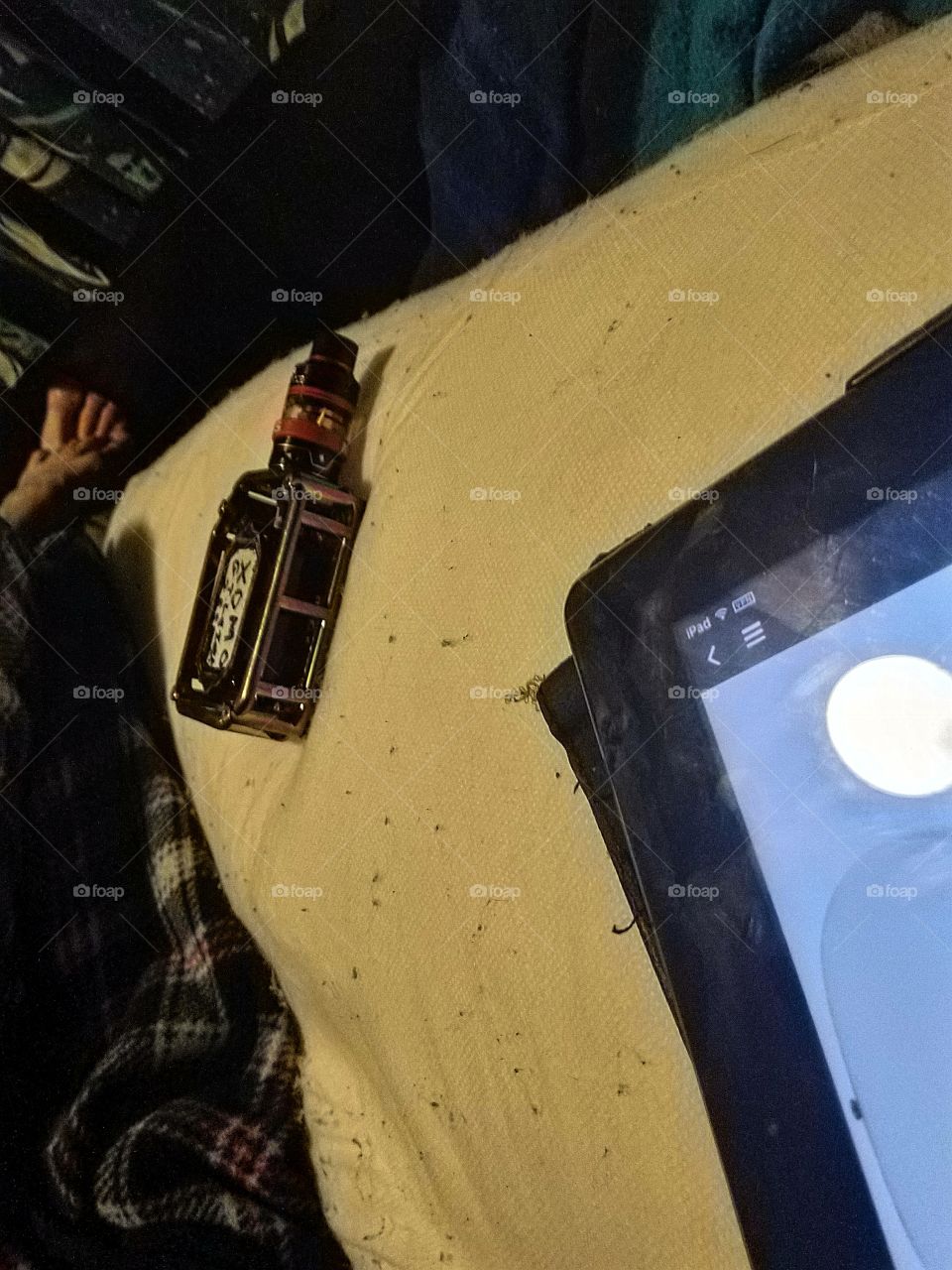 laying on my massive pillow