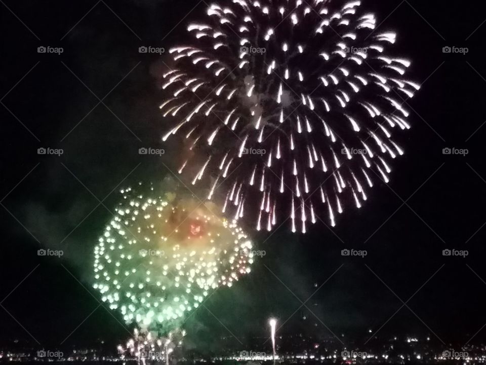 Fireworks, No Person, Festival, Celebration, Explosion