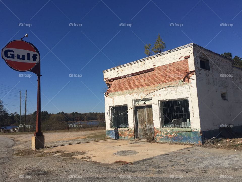 Abandoned Gas station South Carolina 