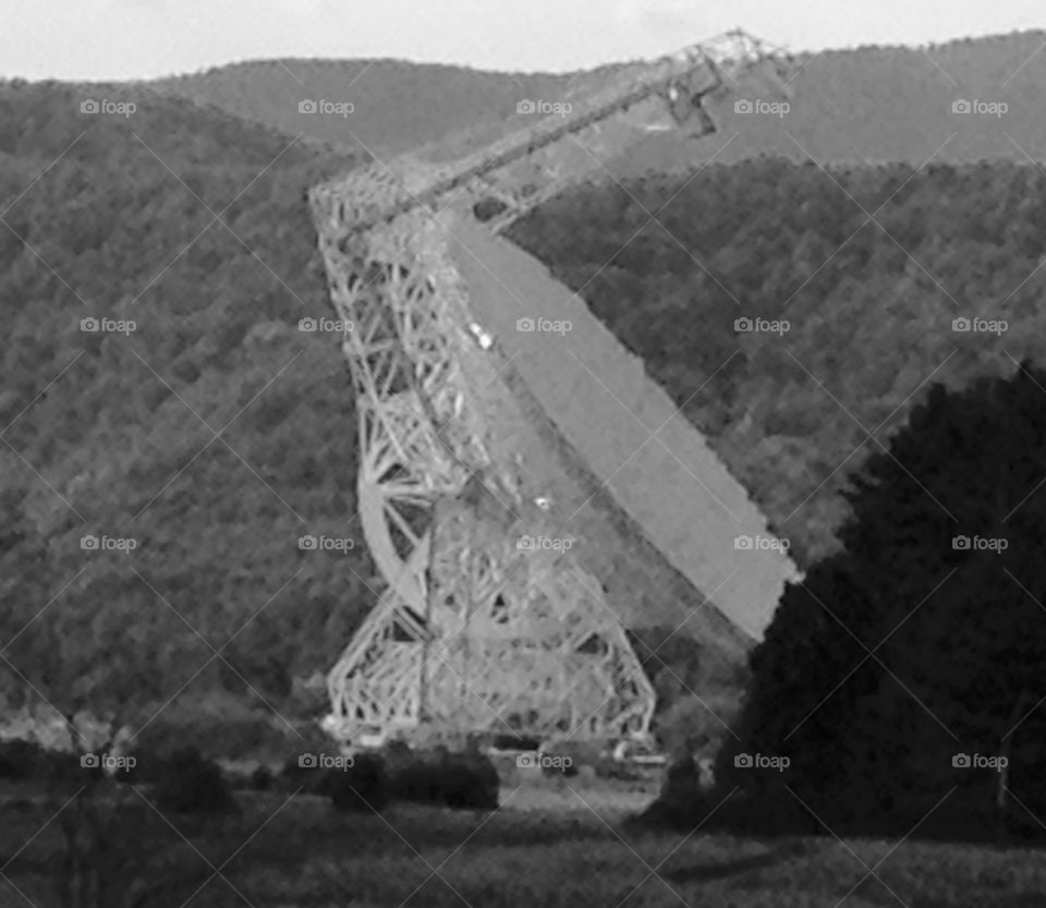 Worlds Largest Radio Telescope. World's Largest Radio Telescope at Green Bank Science Center, WV