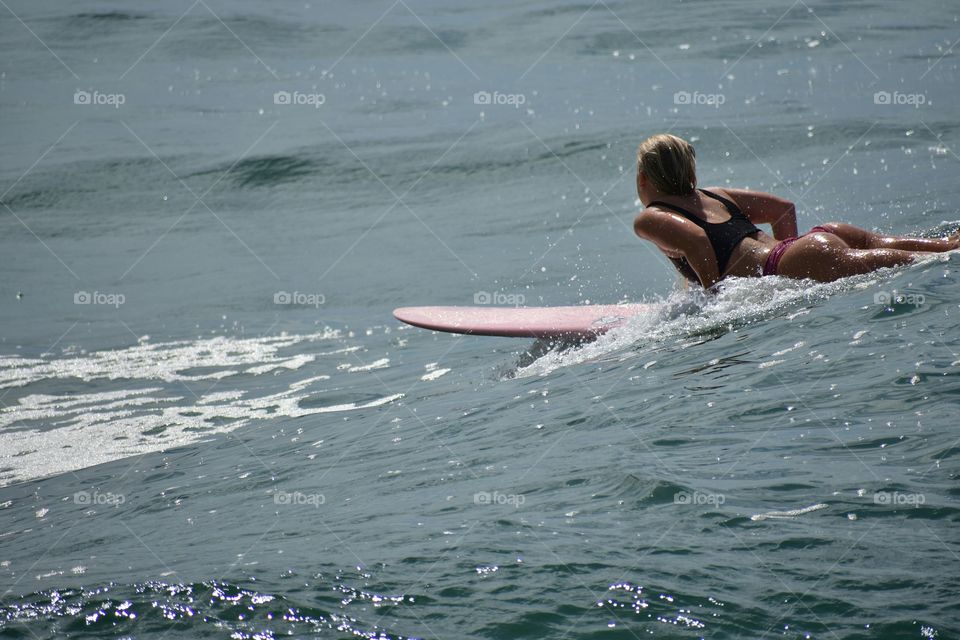 The Surf Has A Beauty On It.