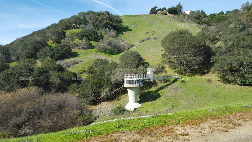 Hillside Water Structure