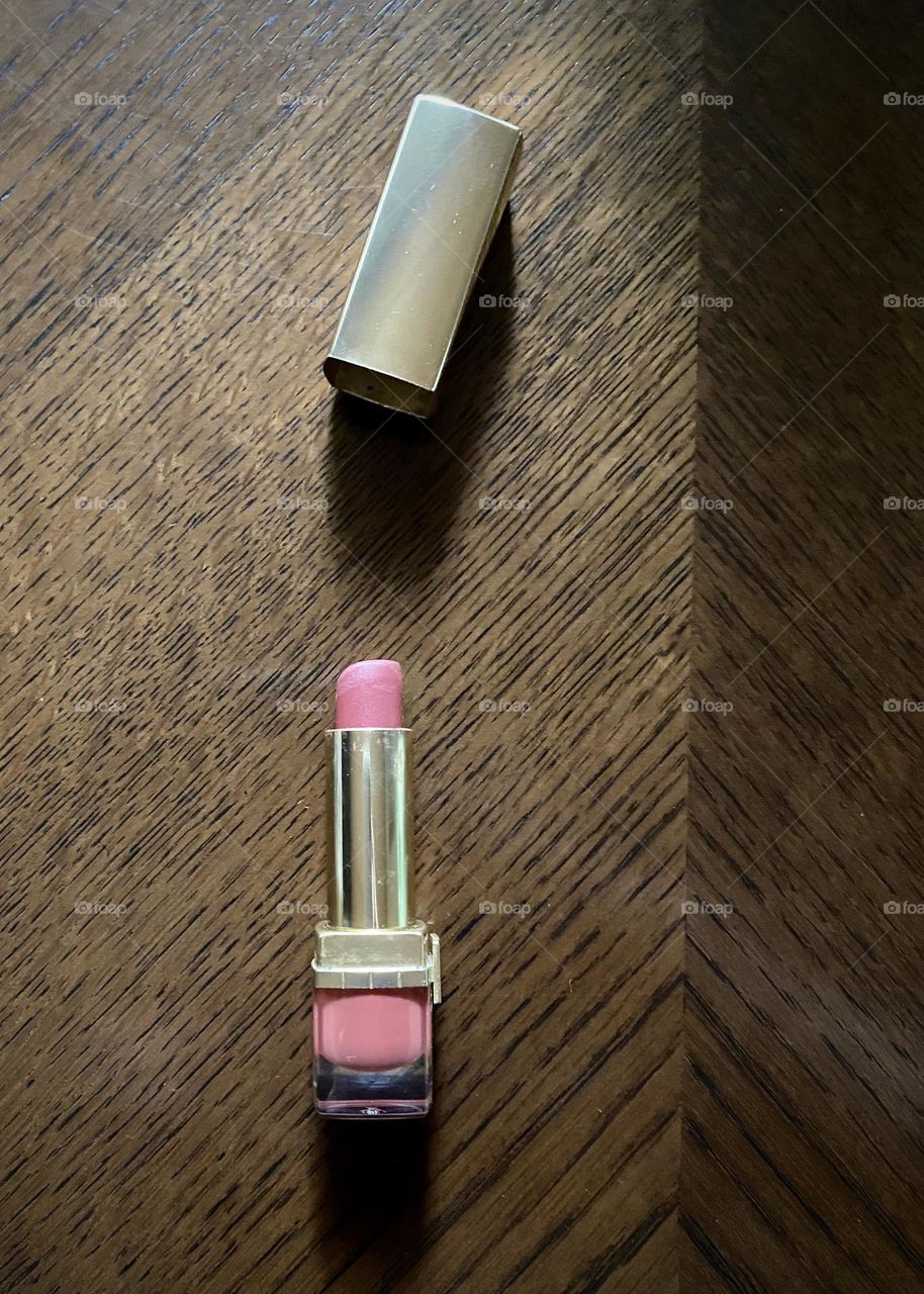 Pink lipstick 