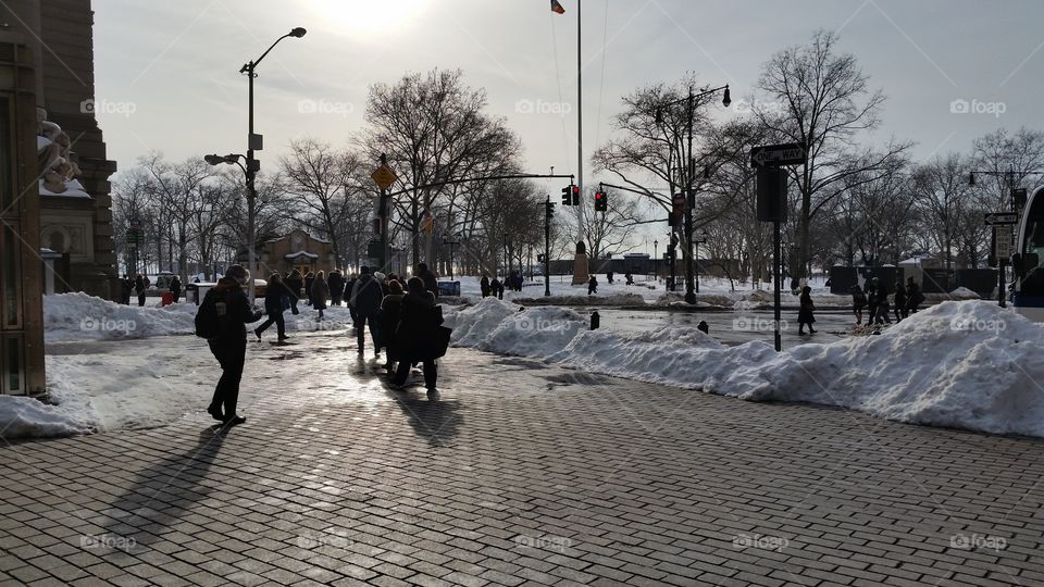 View of Battery Park