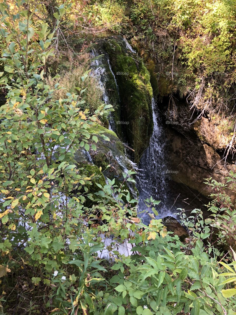 Waterfall in Spearfish Canyon