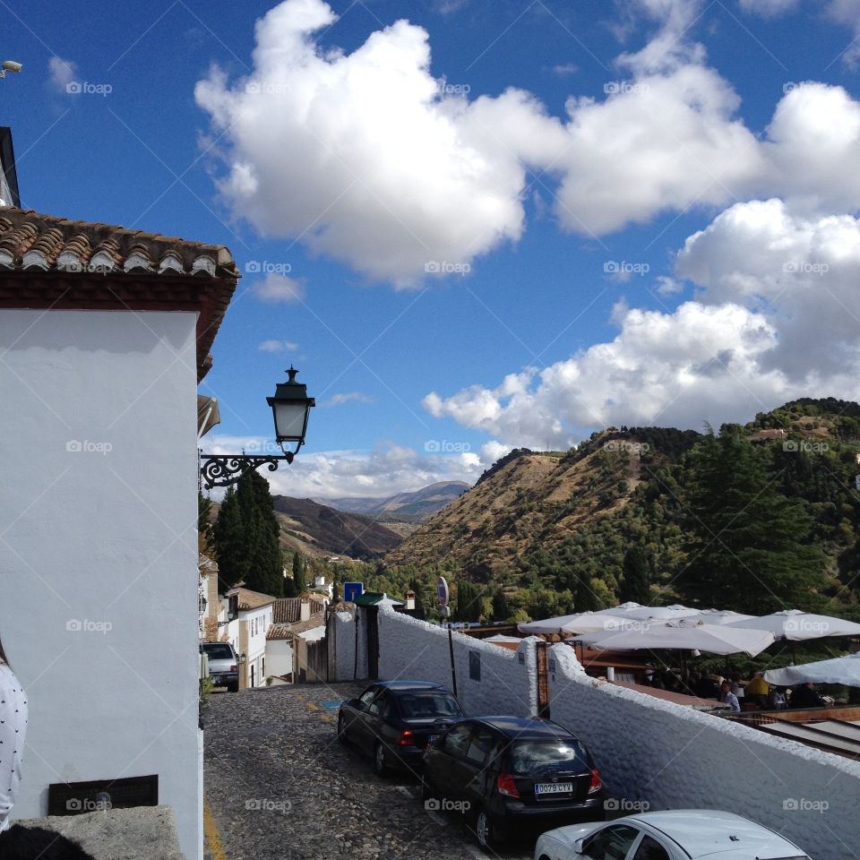 Beautiful Skies in Granada 