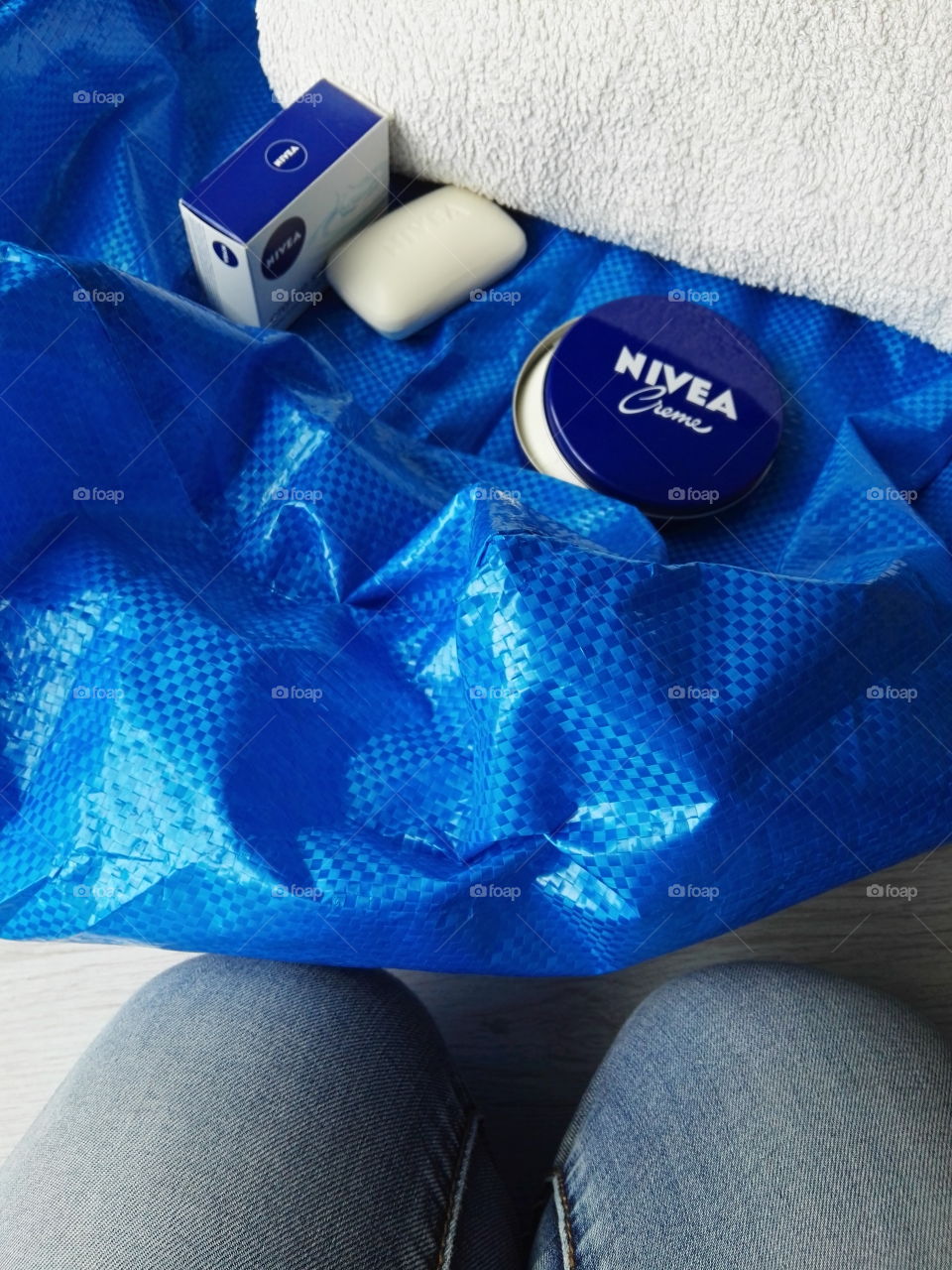 packing Nivea products in Travel