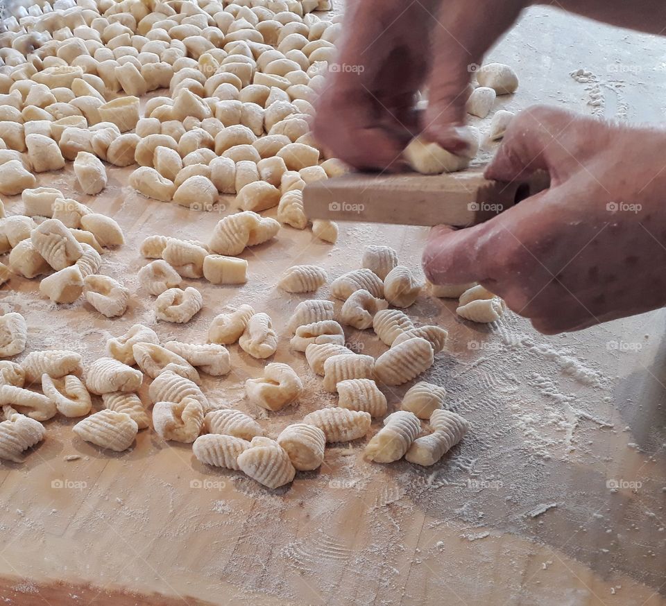 making pasta at home