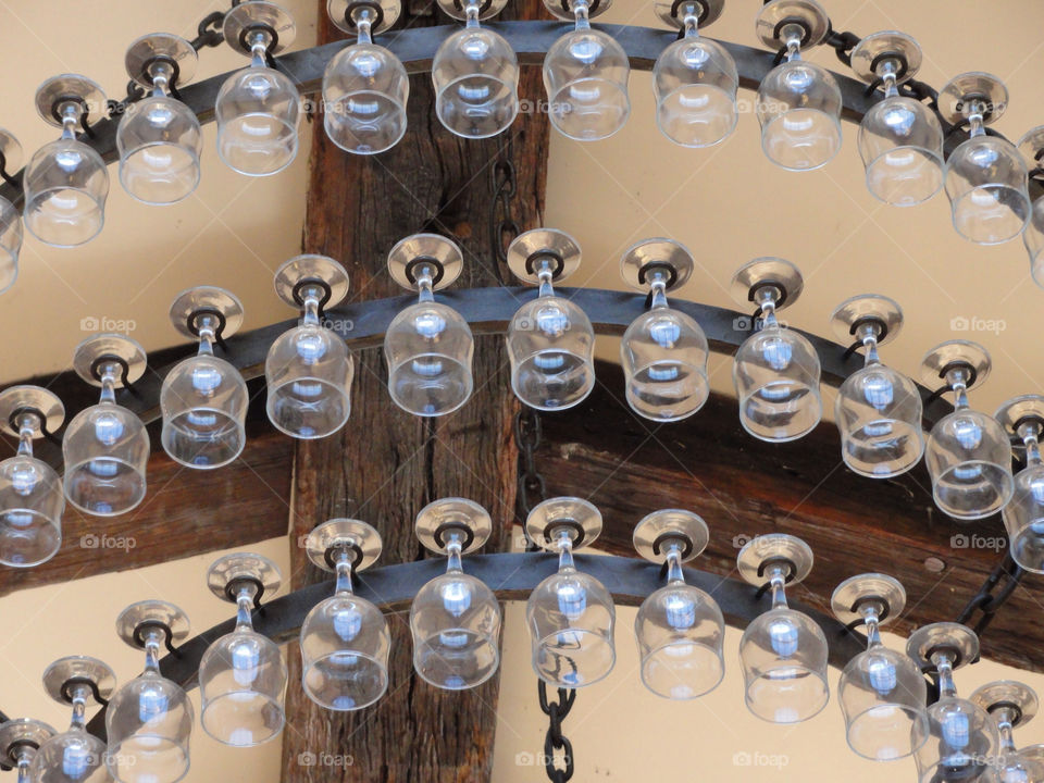 glasses chandelier margaret river by theshmoo