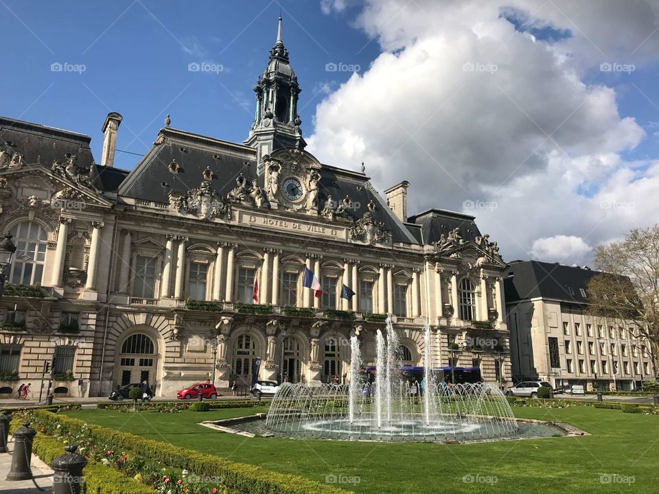 Hotel de Ville, Tours, France