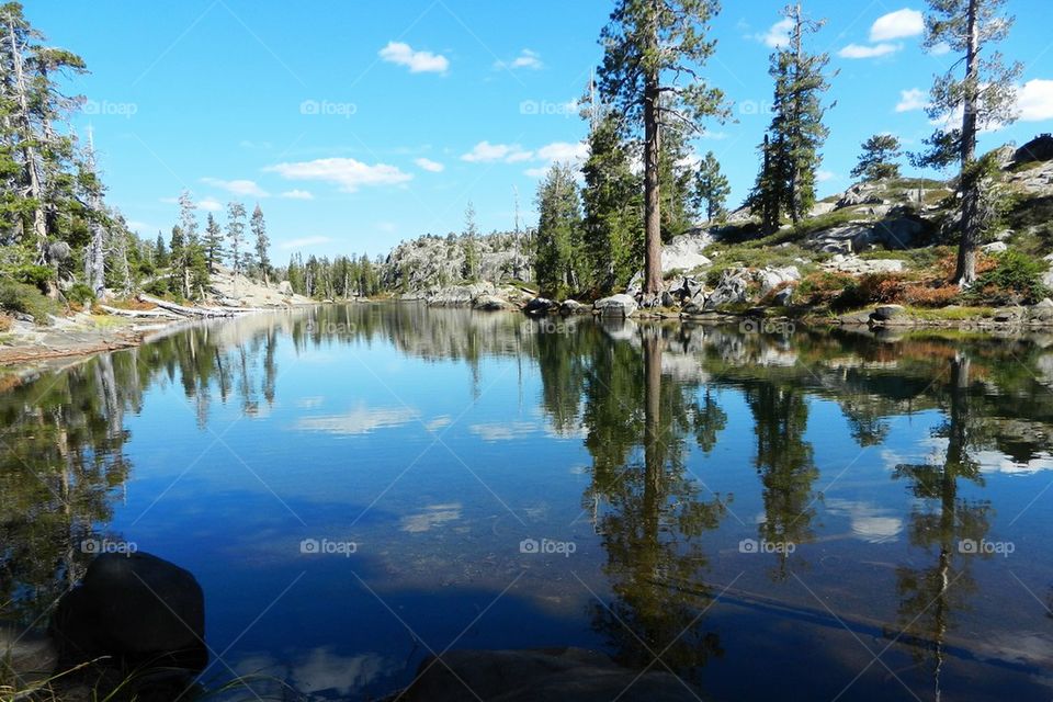 Lake in Sierras