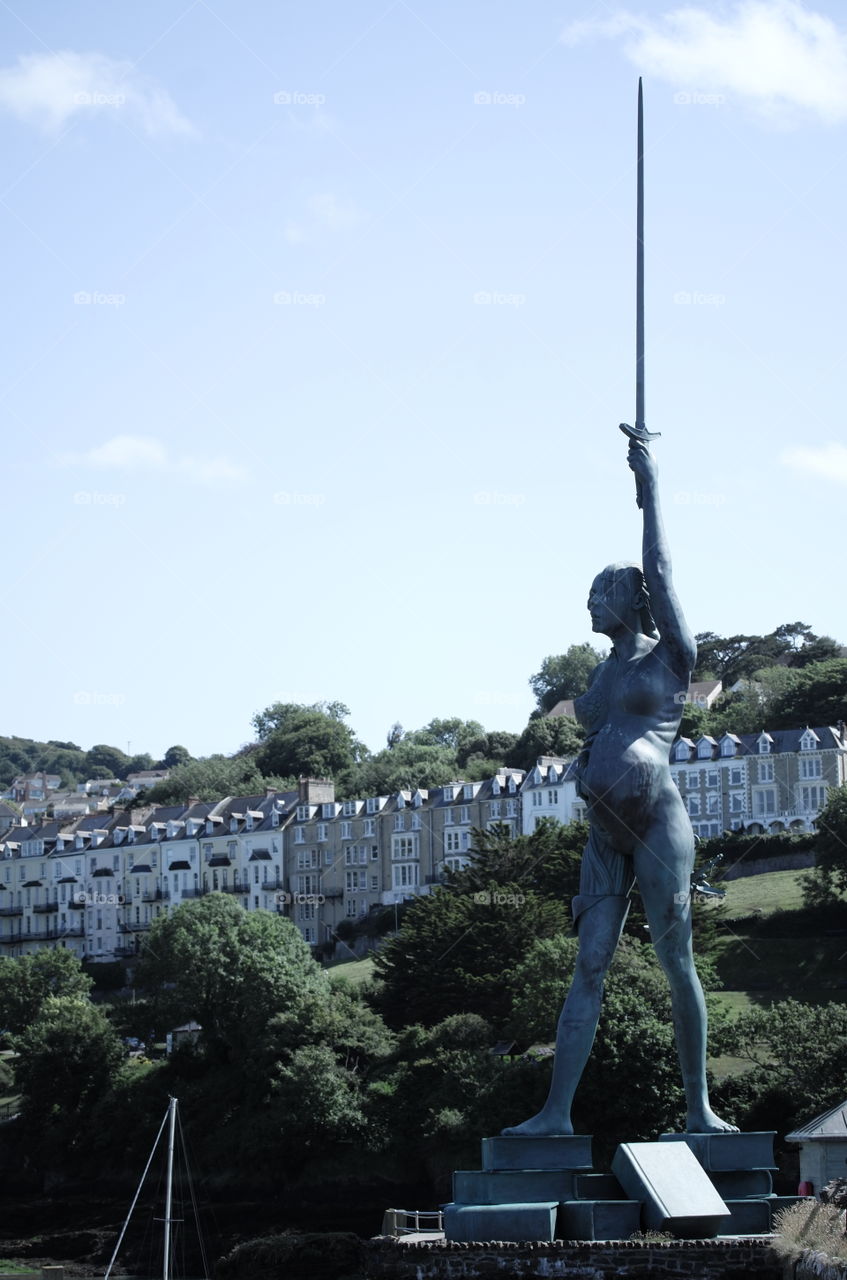 Statue. Ilfracombe