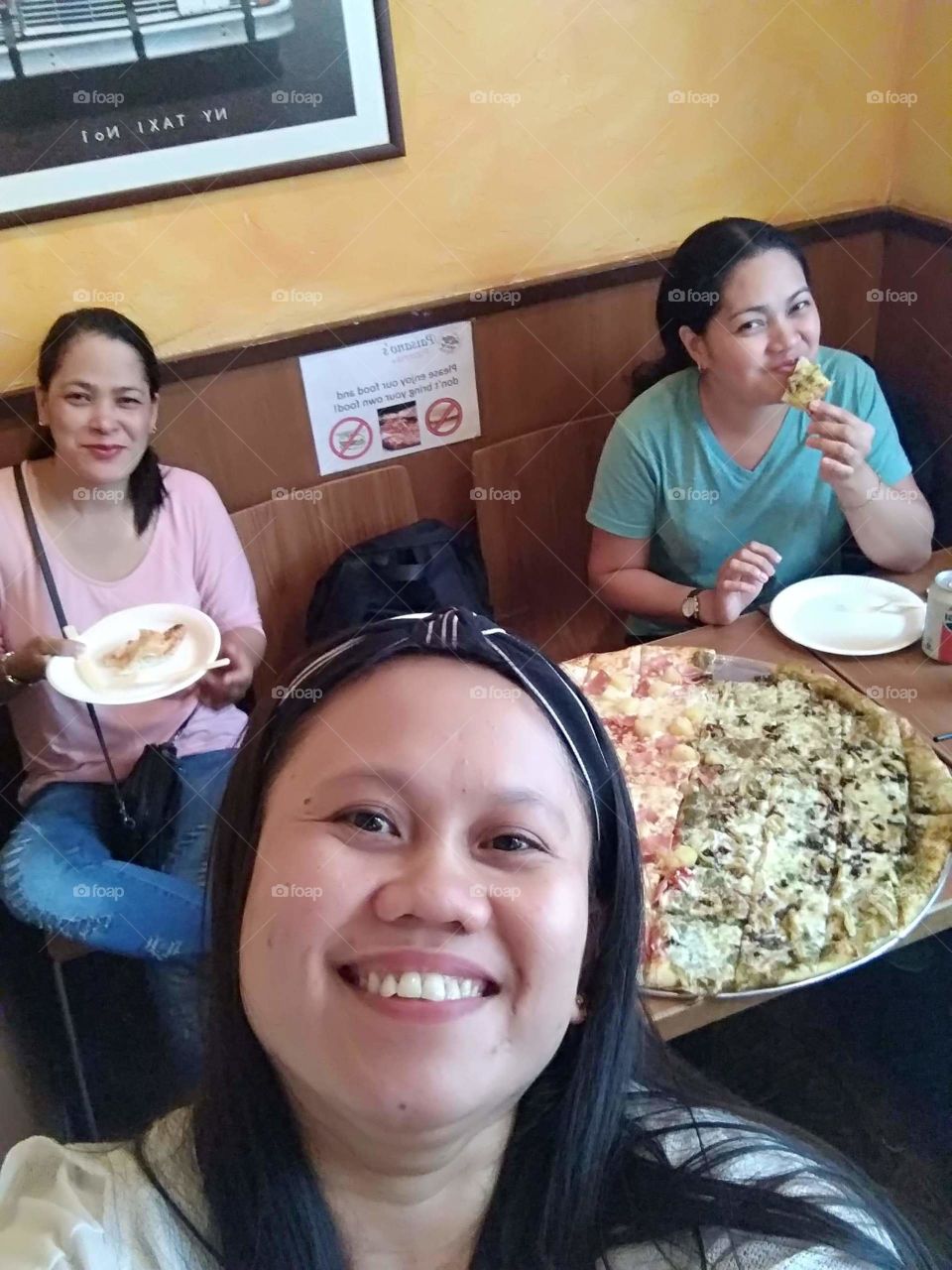 having fun with your friends outside