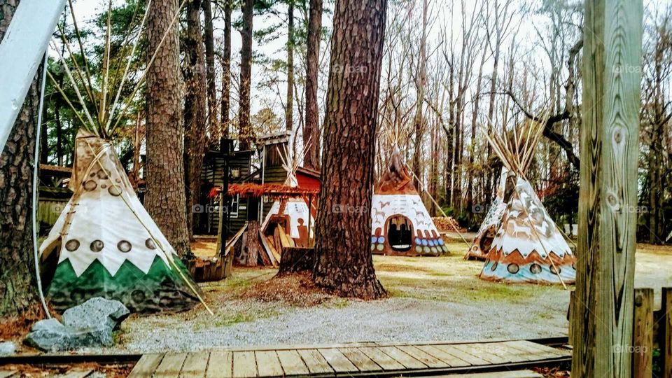 teepee living