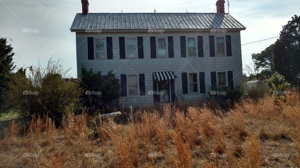 abandoned Riley house