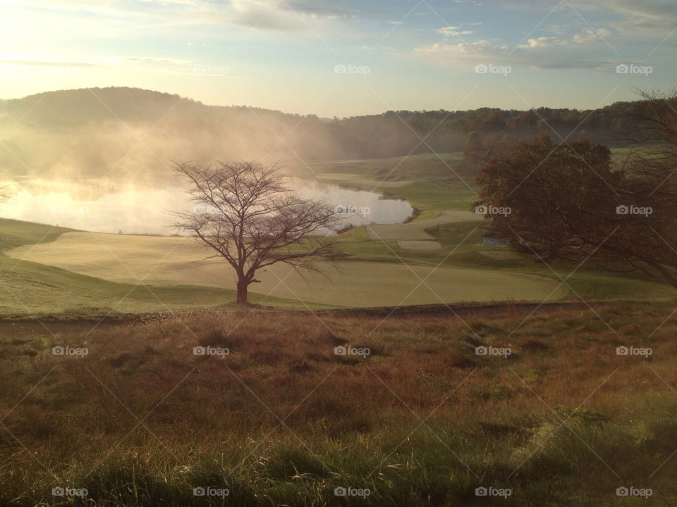 pennsylvania morning mist golf by sgkraus