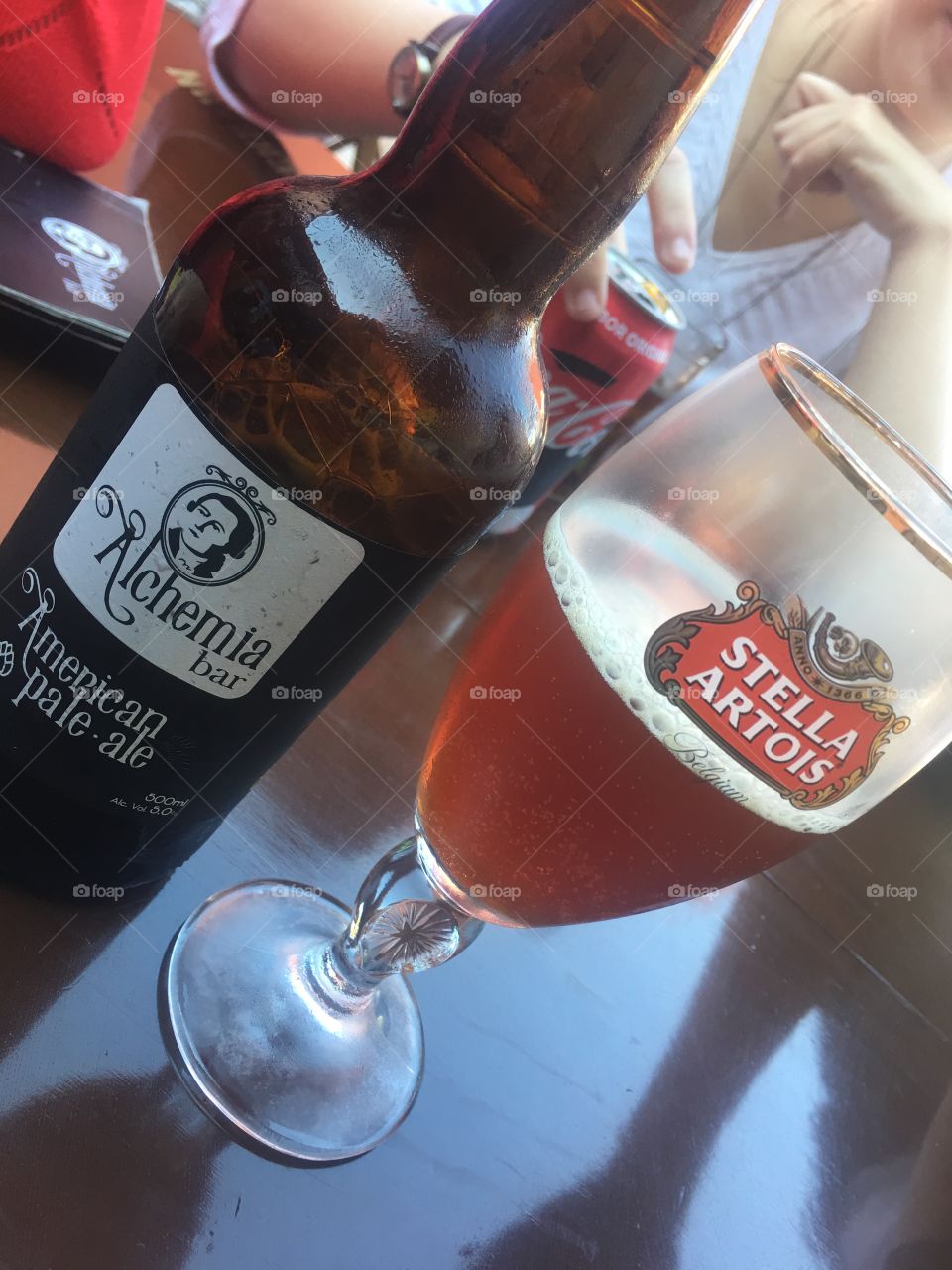 Cerveja Stella Arois Bar Curitiba Brasil 