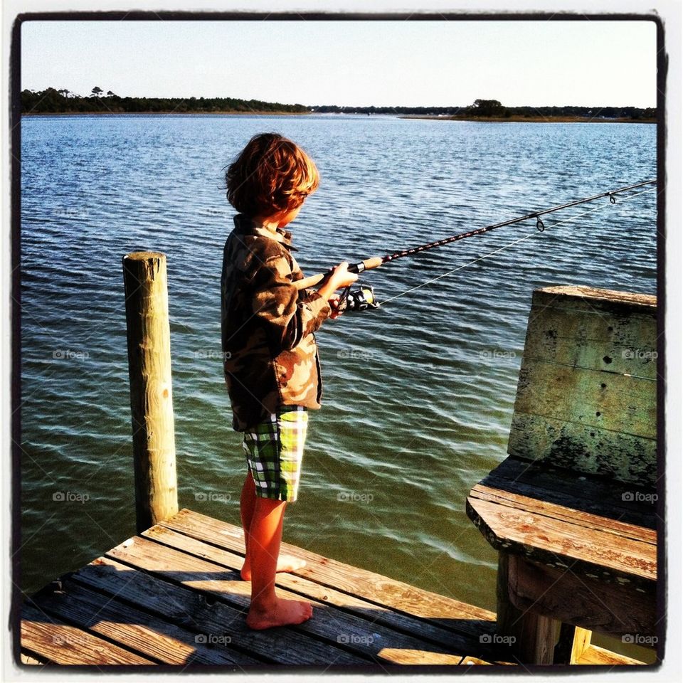 Fishing the Dock