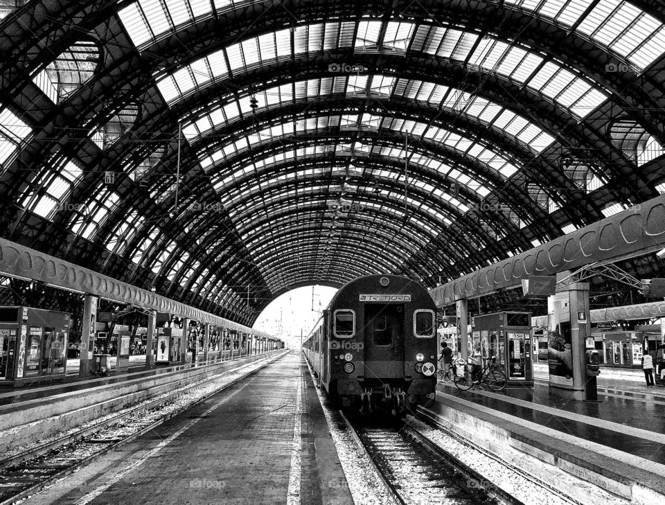 Milan Central Train Station 