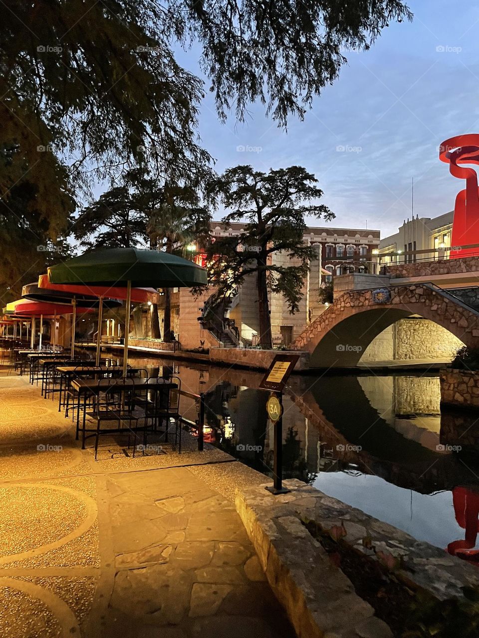 Early morning Riverwalk II