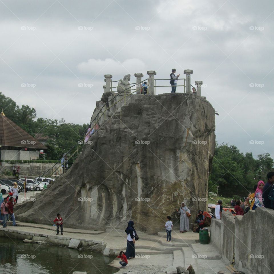 its called step stone .big and high place