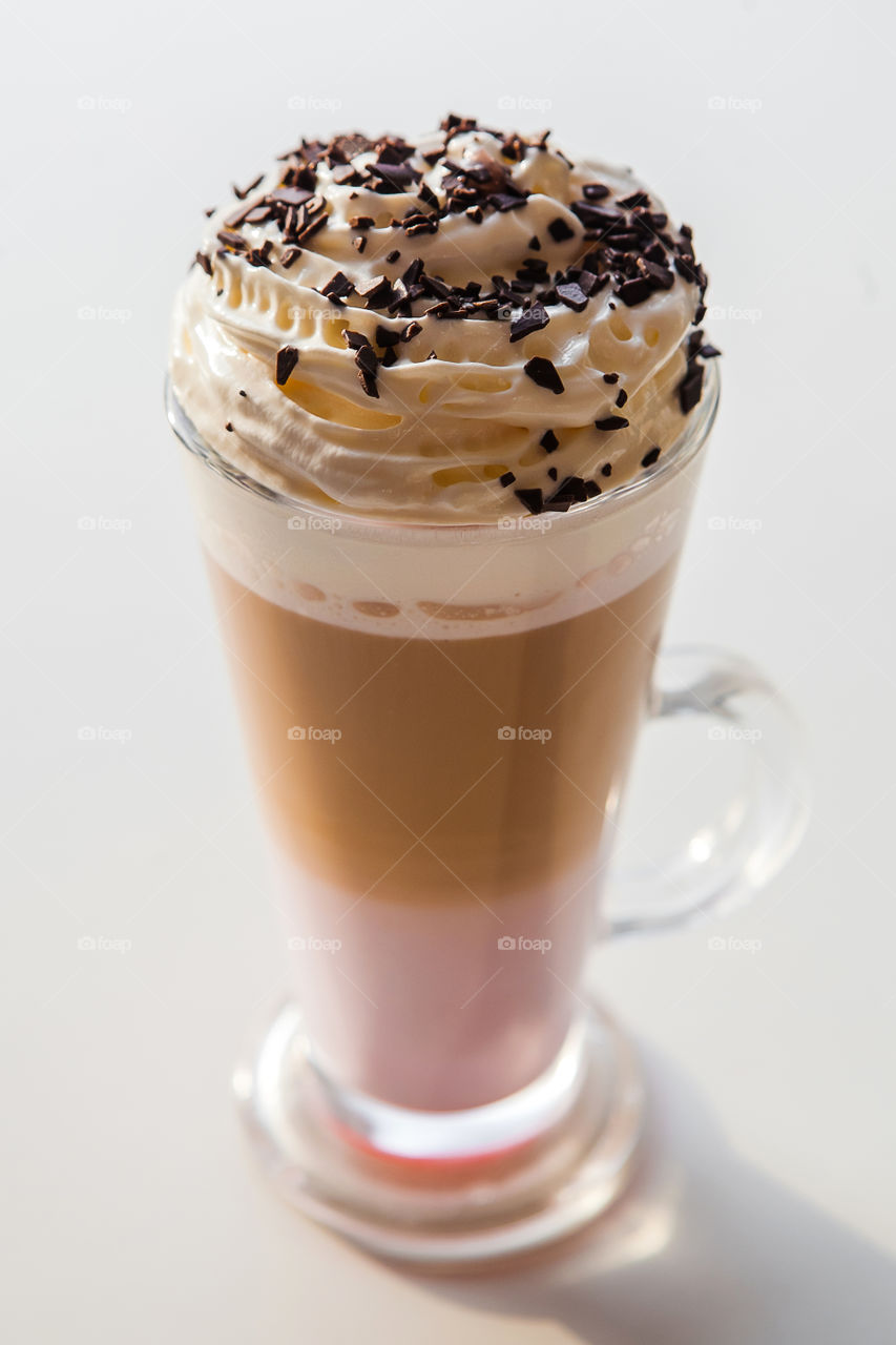 Close-up of hot chocolate