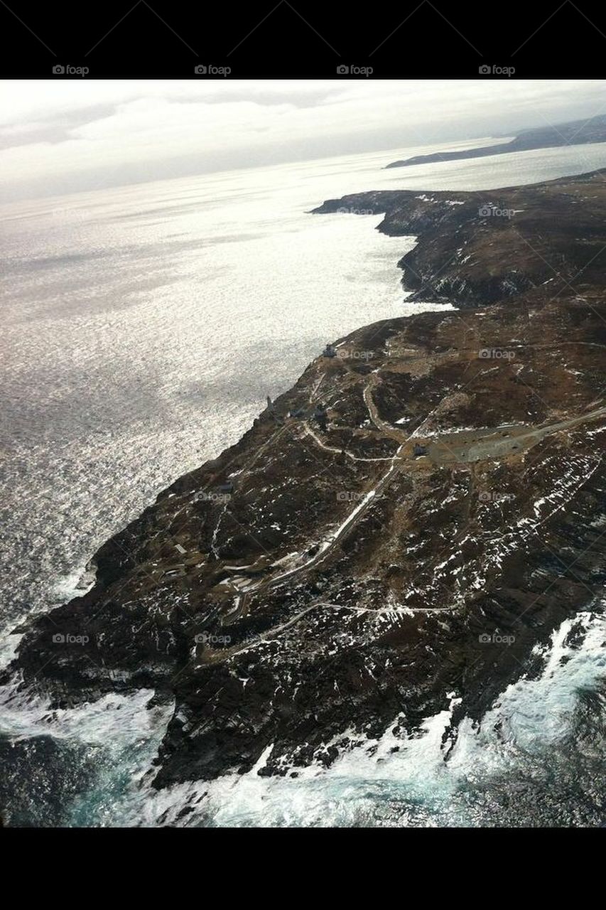 Cape Spear from above